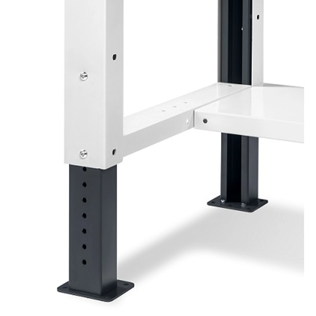 Vendita online Banco Work Up 1501 piano Multiplex mm.1500x750x732/1107H - Grigio RAL7035+RAL7016